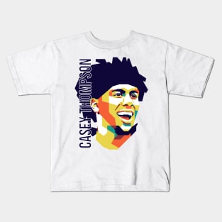 Casey Thompson On WPAP Art Kids T-Shirt